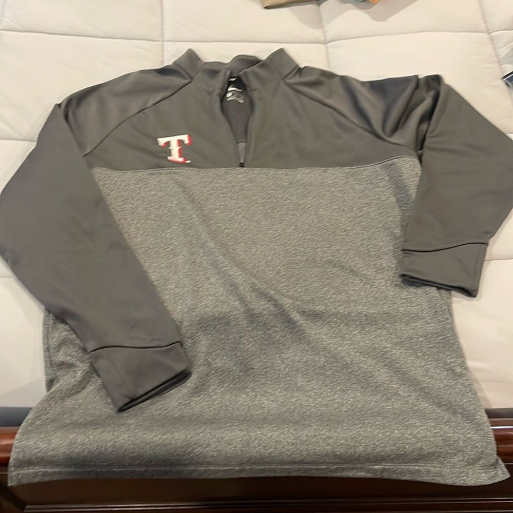 mens nike 1/4 zip texas rangers nike pullover